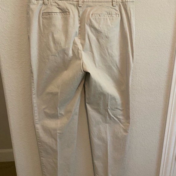 Talbot’s The Perfect Chino Tan Beige Khaki Pants- size 12p - Picture 6 of 10